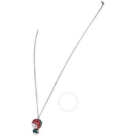 Swarovski Swarovski Hello Kitty Pendant Multi Colored Rhodium Plated Necklace 5373134