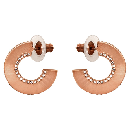 Swarovski Hoop Fever Round Pierced Earrings 5352007