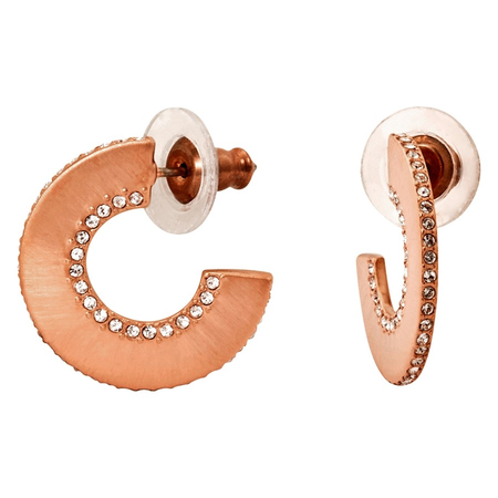 Swarovski Hoop Fever Round Pierced Earrings 5352007