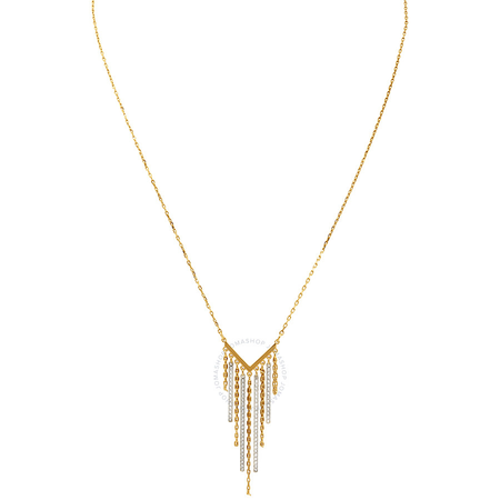 Swarovski Lyrebird Gold Tone Metal Plated Necklace 5381227