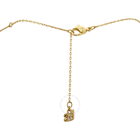 Swarovski Lyrebird Gold Tone Metal Plated Necklace 5381227