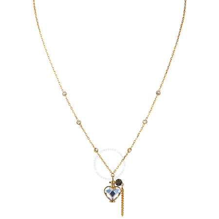 Swarovski Mine Yellow Gold Plated Perfume Necklace 5436707
