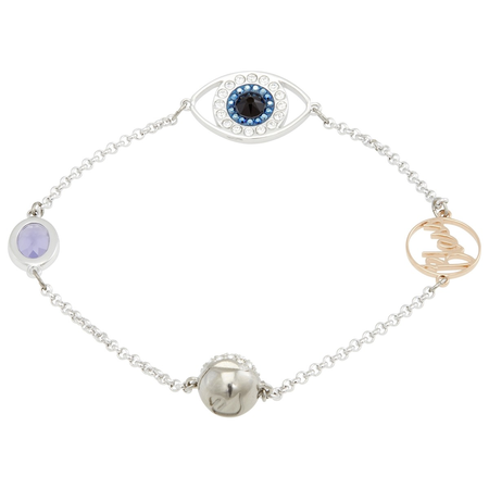 Swarovski Remix Collection Eye Symbol Strand, Purple, Mixed Plating 5365749