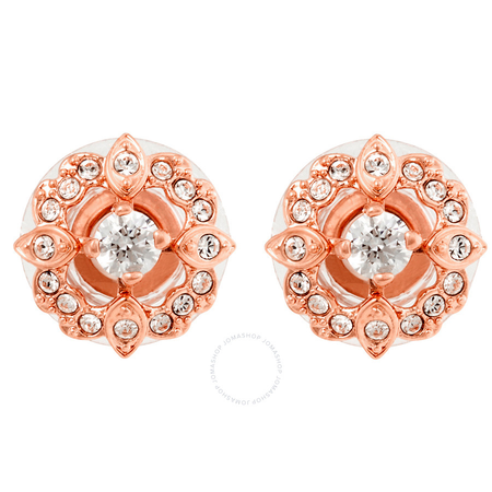 Swarovski Sparkling Dance Rose Gold-Plated Necklace and Earrings Set 5408439