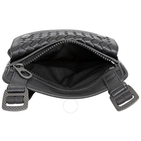 Bottega Veneta Men's Multi-Functional Case in Meridian- Black 549038 VAYE7 1000