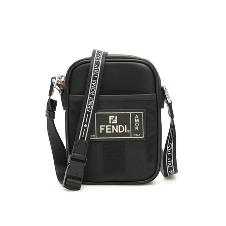 Fendi Men's Bequin Stripes Small Crossbody 7VA456-A6FY-F0GXN