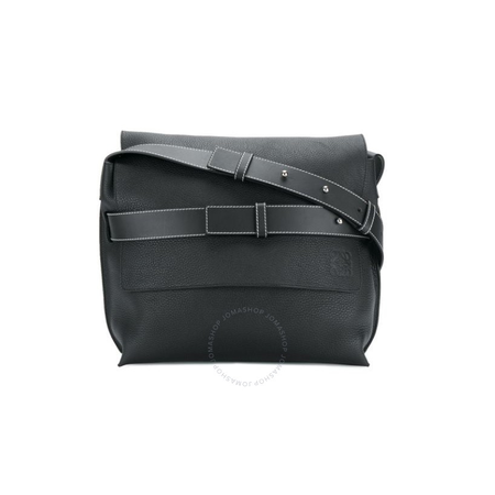 Loewe Loewe Messenger Strap Bag in Black 319.41.R65.1100