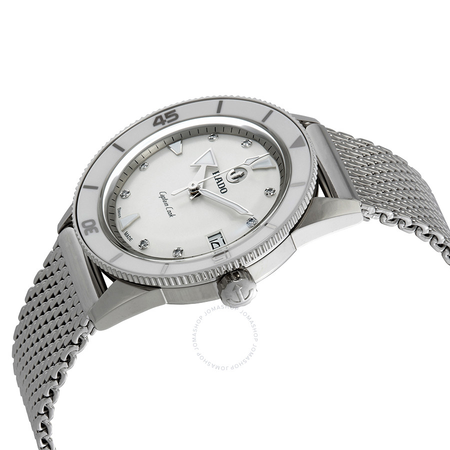Rado HyperChrome Captain Cook Automatic Diamond Silver Dial Ladies Watch R32500703