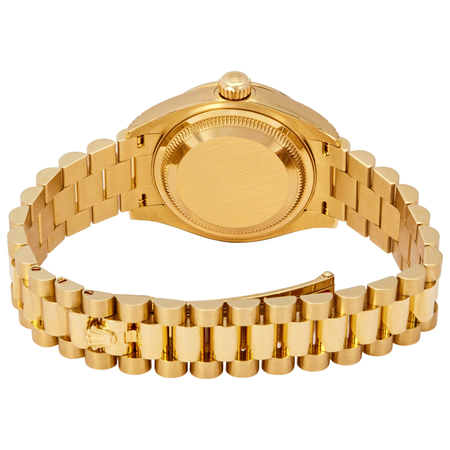 Rolex Lady-Datejust 28 Liliac Dial 18K Yellow Gold President Automatic Ladies Watch 279138LISRDP
