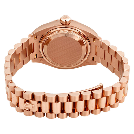 Rolex Lady Datejust Chocolate Dial 18K Everose Gold Automatic 28 mm Ladies Watch 279175CHSP