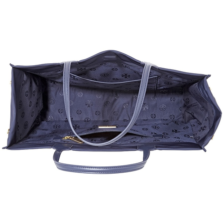 Tory Burch Ella Nylon Tote- Navy 55228-405