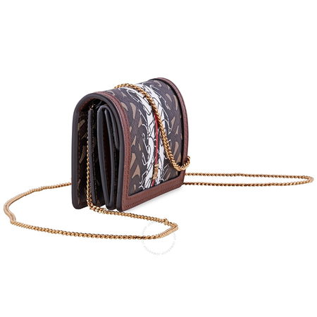 Burberry Burberry Jessie TB Monogram E-Canvas Card Case 8020402