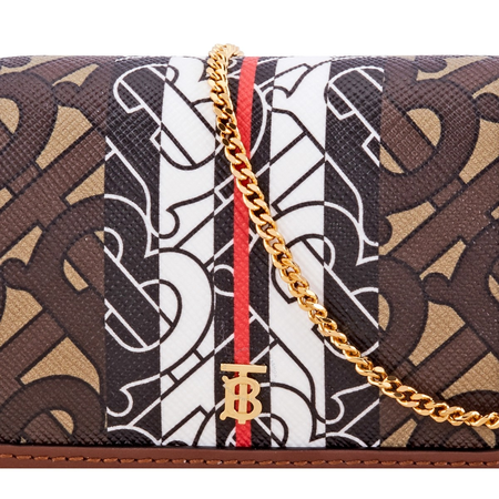 Burberry Burberry Jessie TB Monogram E-Canvas Card Case 8020402