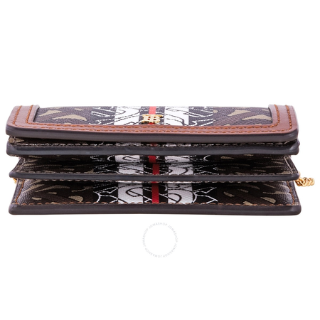 Burberry Burberry Jessie TB Monogram E-Canvas Card Case 8020402