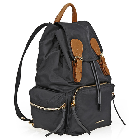 Burberry The Medium Rucksack in Technical Nylon and Leather 4016622