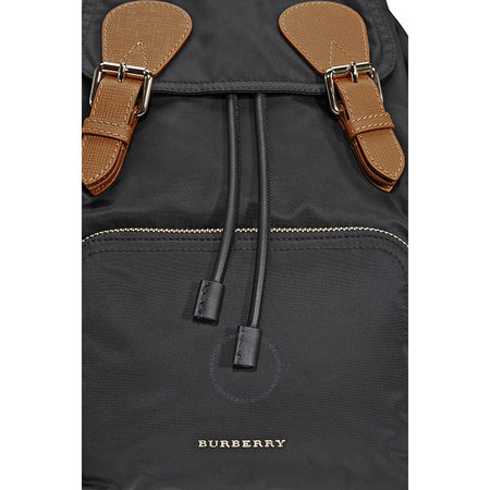 Burberry The Medium Rucksack in Technical Nylon and Leather 4016622