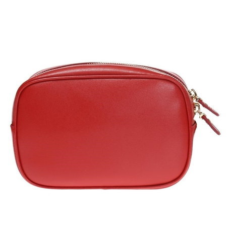 Ferragamo Gancini Leather Camera Bag in Red 21H006 691324