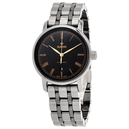 Rado DiaMaster Black Dial Ladies High-tech Ceramic Watch R14043162