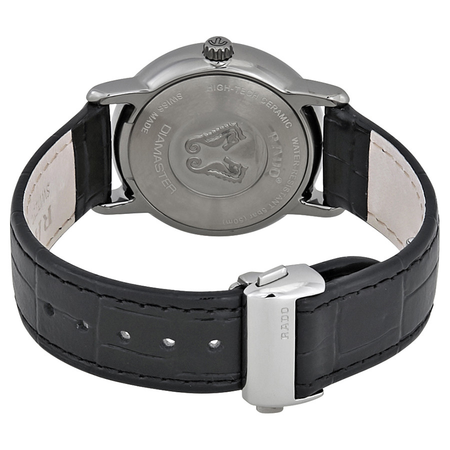 Rado DiaMaster Silver Dial Ladies Leather Watch R14064105