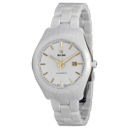 Rado Hyperchrome White Dial White Ceramic Ladies Watch R32257012