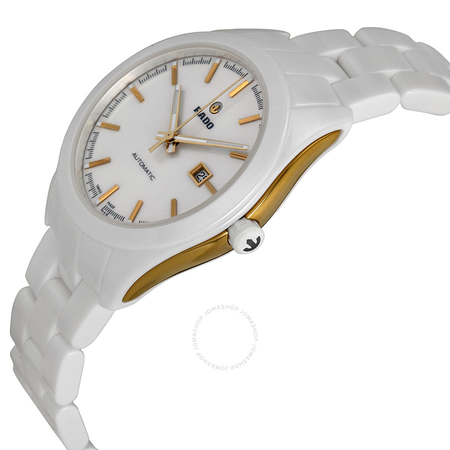 Rado Hyperchrome White Dial White Ceramic Ladies Watch R32257012
