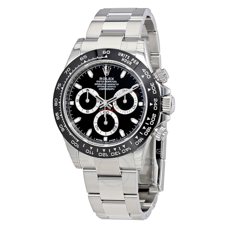 Rolex Cosmograph Daytona Black Dial Oyster Men's Watch 116500BKSO 116500LN