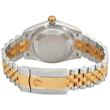 Rolex Datejust 36 Mother of Pearl Diamond Dial Men's Stainless Steel and 18kt Yellow Gold Jubilee Watch 126233MDJ