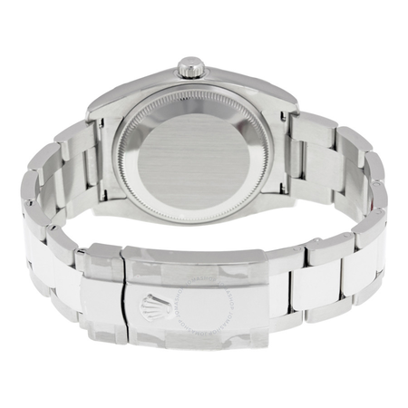Rolex Oyster Perpetual Date 34 White Dial Stainless Steel Bracelet Automatic Men's Watch 115200WSO