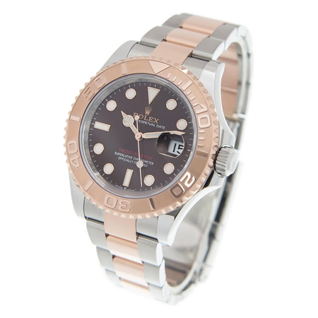 Rolex Yacht-Master 40 Chocolate Dial Automatic Men's Steel and 18 ct Everose Gold Oyster Watch 126621CHSO