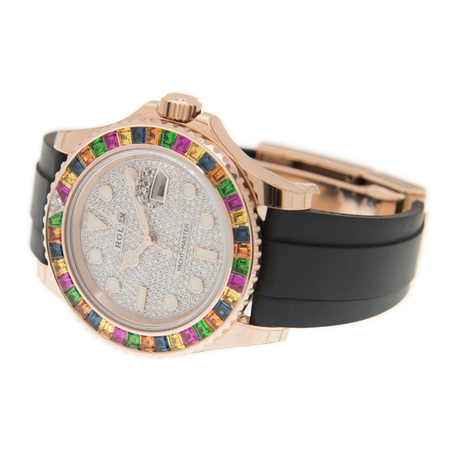 Rolex Yacht-Master Automatic Chronometer Diamond 'HARIBO' Watch 116695 SATS