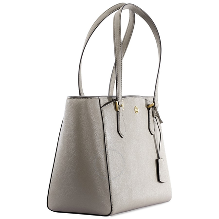 Tory Burch Robinson Small Triple-compartment Tote- Gray Heron 54146-082