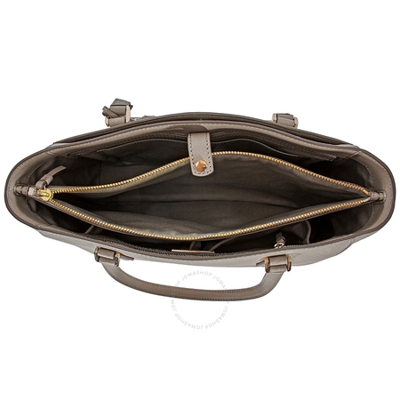 Tory Burch Robinson Small Triple-compartment Tote- Gray Heron 54146-082