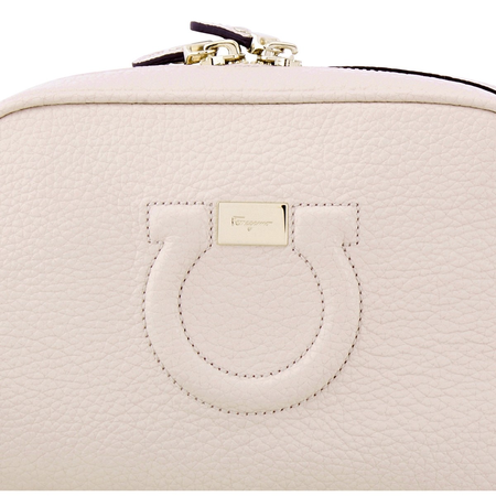 Ferragamo Ferragamo Gancini Camera Bag- Bone 21H006 726257