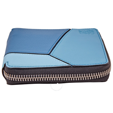 Loewe Loewe Blue Puzzle Square Zip Wallet 121.30.M88.8890