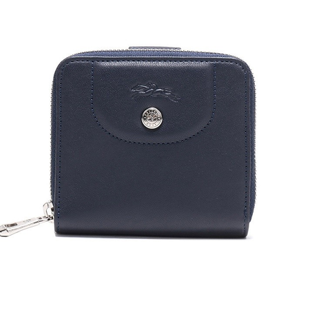 Longchamp Ladies Le Pliage Cuir Compact Wallet L3425737556