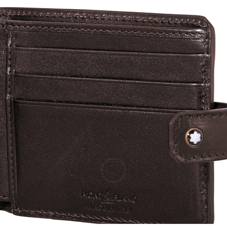 Montblanc 1926 Heritage 6CC Wallet- Dark Brown 116816