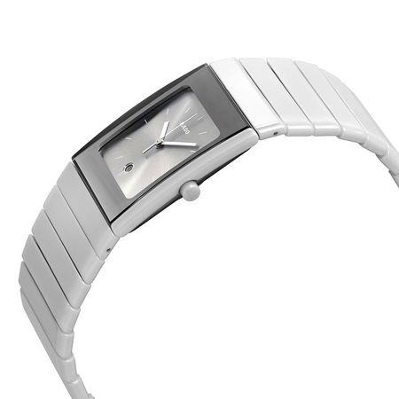 Rado Ceramica Silver Dial Ladies Watch R21587102
