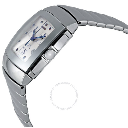 Rado Sintra Platinum-Tone Ceramic Chronograph Men's Watch R13434112