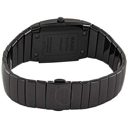 Rado Sintra Quartz Diamond Black Dial Men's Watch DO-R13725702