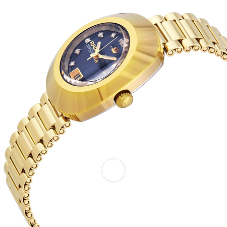 Rado Rado The Original Automatic Diamond Blue Dial Ladies Watch R12416523 R12416523