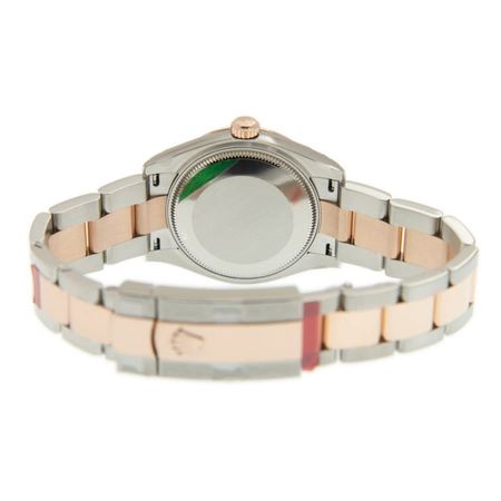 Rolex Datejust 31 Aubergine Dial Automatic Ladies Steel and 18kt Everose Gold Oyster Watch 278241AURDO