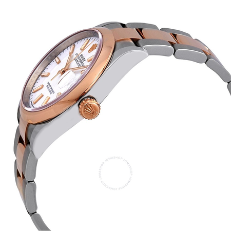 Rolex Datejust 36 Automatic White Dial Steel and 18k Everose Gold Men's Watch 126201WSO
