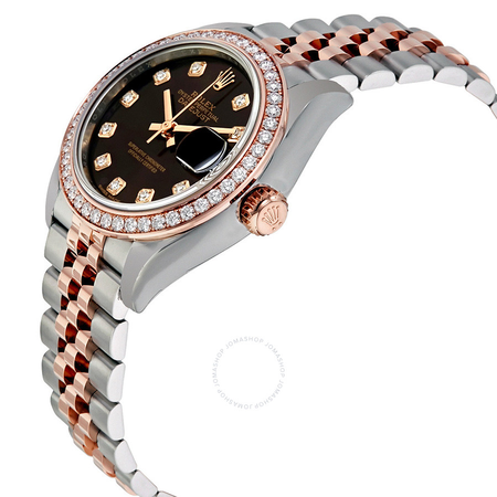 Rolex Lady Datejust Chocolate Diamond Dial Automatic Watch 279381CHDJ