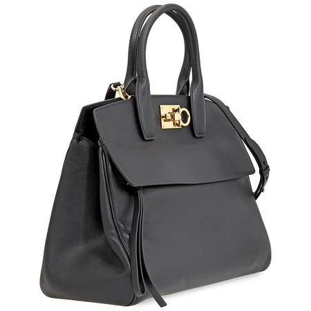 Ferragamo Ladies Ferragamo Studio Bag with Top Handle 21H167 696443