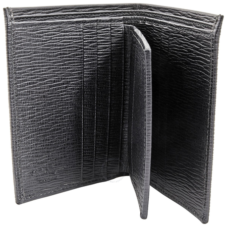 Ferragamo Salvatore Ferragamo Men's Gancini Trifold Wallet in Black 66A067 685996