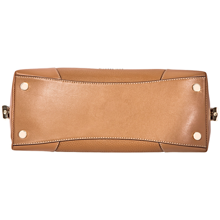 Michael Kors Crosby Large Pebbled Leather Shoulder Bag - Acorn 30H8GCBL3L-203