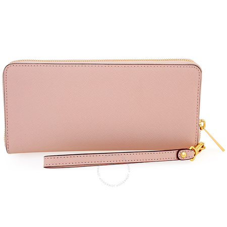 Michael Kors Jet Set Tavel Leather Continental Wallet - Soft Pink 32S5GTVE9L-187