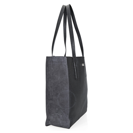 Michael Kors Junie Pebbled Leather Tote- Black 30F8SX5T7L-061