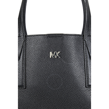 Michael Kors Junie Pebbled Leather Tote- Black 30F8SX5T7L-061