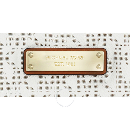 Michael Kors Medium Jet Set Wristlet- Vanilla 32S7GJSW2B-150